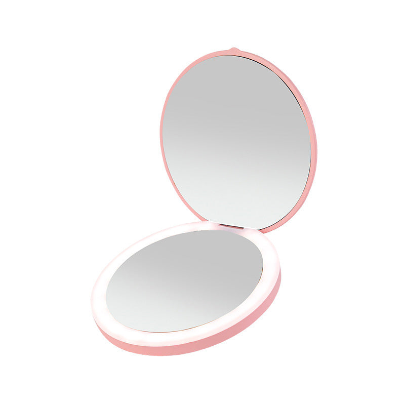 Miroir de Maquillage LED Portable – Compact & Rechargeable