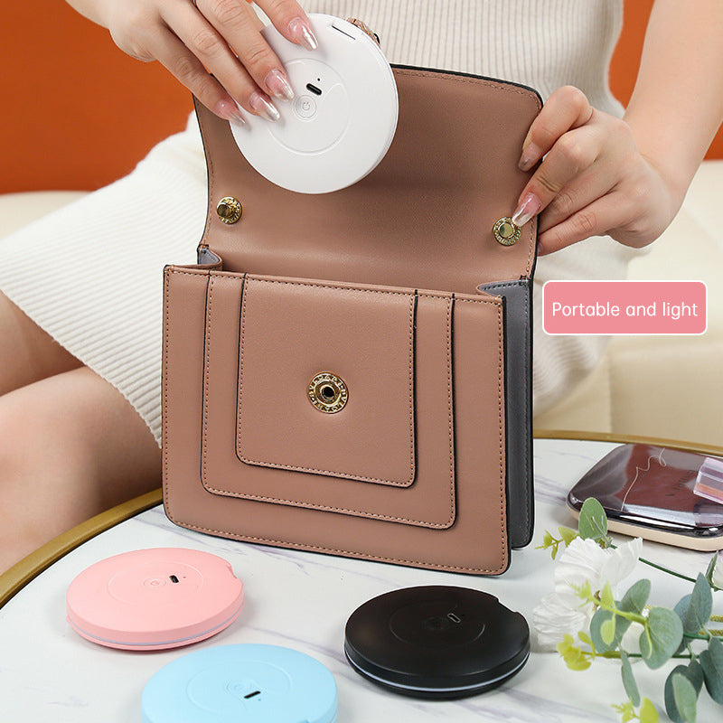Miroir de Maquillage LED Portable – Compact & Rechargeable