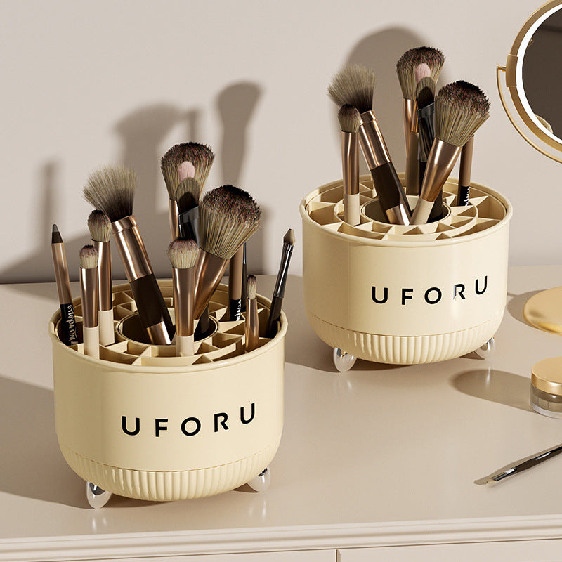 Rotary Makeup Brush Storage Cartridge Desktop Brush Storage Cartridge