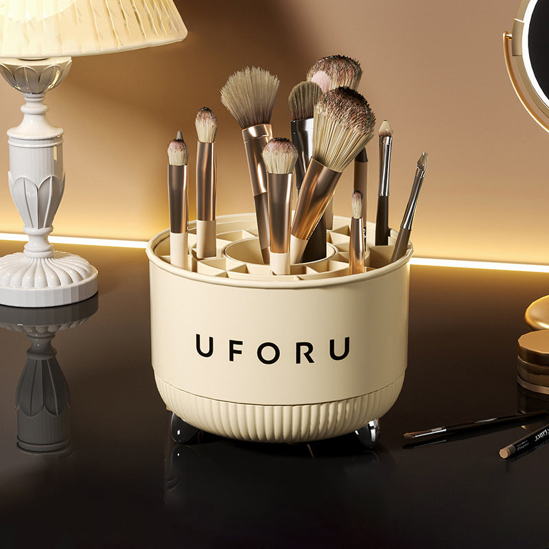 Rotary Makeup Brush Storage Cartridge Desktop Brush Storage Cartridge