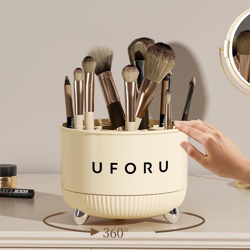 Rotary Makeup Brush Storage Cartridge Desktop Brush Storage Cartridge